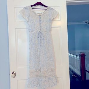 LoveShackFancy Madeline In Blue Babe S NWT